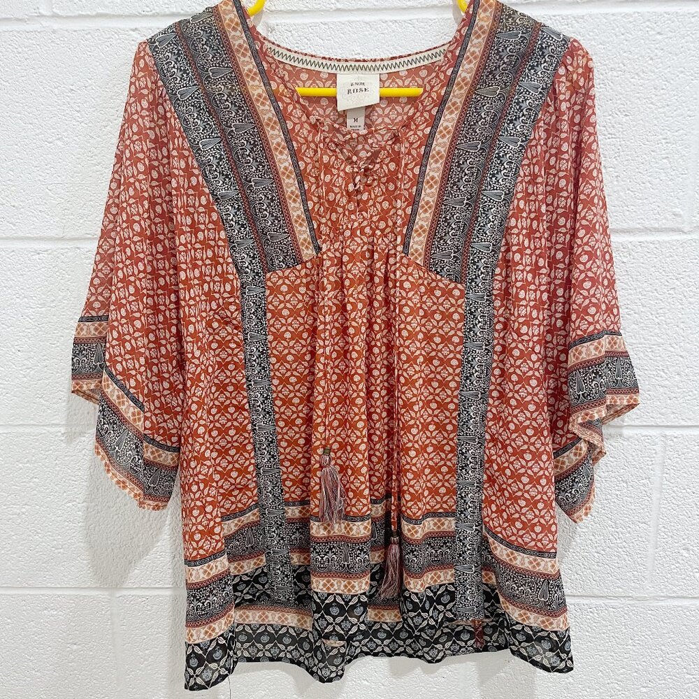Knox Rose Bohemian Top